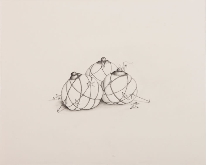 Emi Miyashita, Pleasure Principle, 2012, Pencil on paper, 20 x 24.5 cm