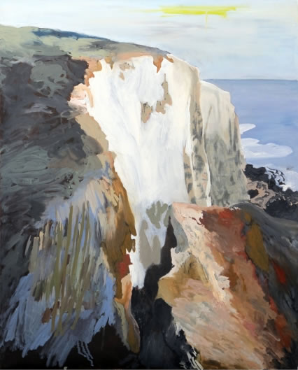 Talar Aghbashian, Dover I, 2011, Oil paint on canvas, 60 x 75 cm