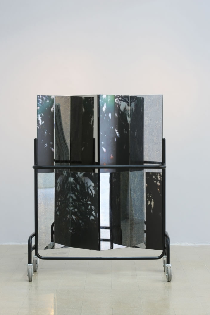 Screen (Structure 1), 2012, mixed media, 145 x 100 cm